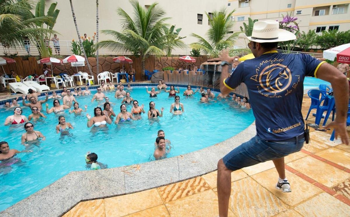 Otimo Ape 2 Quartos Com Piscina 24hs Em Apartment Caldas Novas